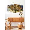 Ağaç 5 Parçalı Mdf Tablo 60 x 100
