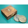 Wooden Boxed Brass Compass