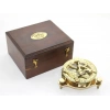Wooden Box Brass Compass Model 11