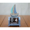 Wooden Sail Calendar