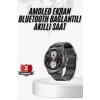 Akıllı Saat Çelik Kordon Bluetooth Uyumlu İos Android
