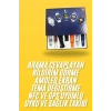 Akıllı Saat Siyah Kasa 7 Kordonlu Dokunmatik Ekran
