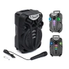 AO-835-832 KARAOKE MİKROFONLU WİRELESS HOPARLÖR - SPEAKER IŞIKLI USB ŞARJLI DC 5V - TF - AUX 8 INC INCH PL-4681 (5365)