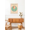 Aperol Spritz Ahşap Çerçeveli Tablo 50 x 70