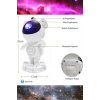 Astronot Bluetooth Hoparlör Bulutsusu Galax yAy Tavan Gökyüzü Projektör Zamanlayıcı Gece Lambası