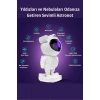 Astronot Bluetooth Hoparlör Bulutsusu Galax yAy Tavan Gökyüzü Projektör Zamanlayıcı Gece Lambası