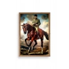 Atatürk Ahşap Çerçeveli Tablo 17 x 23