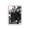 Atatürk Ahşap Çerçeveli Tablo 30 x 42