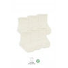 Basic Soket Çorap 6lı Set Ekru Renkli Konfor