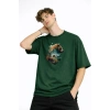 Bear2 - Oversize Tişört HAKI