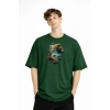 Bear2 - Oversize Tişört HAKI
