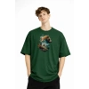 Bear2 - Oversize Tişört HAKI