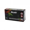 BEYBİ M SİYAH PUDRASIZ NİTRİL MUAYENE ELDİVENİ 100LÜ (5365)