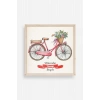 Bisiklet Ahşap Çerçeveli Tablo 42 x 42