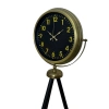 Black Legacy Aged Tripod Leg Clock