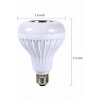 Bluetooth Hoparlörlü Renkli Led Ampul E27 Duy Tipi 12w