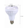 Bluetooth Hoparlörlü Renkli Led Ampul E27 Duy Tipi 12w