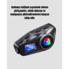 Bluetooth Kask Kulaklığı 500 Metre Interkom Desteği