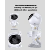 Bluetooth Kontrollü Astronot Galaksi Projeksiyon Lambası 120 Mm