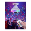 Bluetooth RGB LED Hoparlörlü Akıllı Ampul - Renkli Müzikli Lamba ve Kumanda