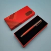 Bordo Metal Roller Kalem Ve Kutu Seti 14 Cm Hediye