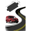 BUFFER® Büyük Boy Araçlar İçin Ön Cam Brandası SUV ve Doblo Araçlar İçin Kar Buz Güneş Brandası