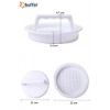 BUFFER®  Hamburger Ve Köfte Şekillendirici Köfte Kalıbı Pratik Burger Pres Aparatı