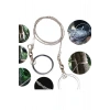 BUFFER® Karavanda ,Kampda  Taşınabilir Mini  Zincir  Cep Testeresi Dişli Tel Ahşap Plastik Metal Kes