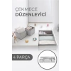 Çekmece Düzenleme Kutu Seti Organizer 4lü Set (5365)