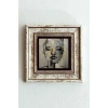 Çerçeveli Taş Tablo , Çerçeveli Taş Duvar Dekoru-enkcrcvtbl-00177 20 cm