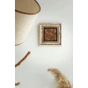 Çerçeveli Taş Tablo , Çerçeveli Taş Duvar Dekoru-enkcrcvtbl-00201 20 cm