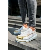 CH041 CBT Renaissance Mens Shoes WHITE/GOLD