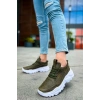 CH089 - CBT Low Top Lace Up Erkek Ayakkabı HAKI