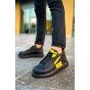 CH131 GST Frogner Mens Boot BLACK - YELLOW