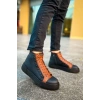 CH167 - GST Blazer Erkek Bot SIYAH/TABA
