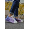 CH254 CBT Painting Mens Shoes 447 WHITE / PURPLE