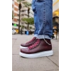 CH258 CBT Rome Mens Boots BURGUNDY