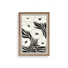 Çiçek Ahşap Çerçeveli Tablo 17 x 23