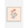 Çiçek Ahşap Çerçeveli Tablo 23 x 23