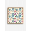 Çiçek Ahşap Çerçeveli Tablo 23 x 23