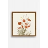 Çiçek Ahşap Çerçeveli Tablo 23 x 23