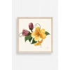 Çiçek Ahşap Çerçeveli Tablo 23 x 23