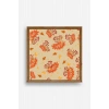 Çiçek Ahşap Çerçeveli Tablo 23 x 23
