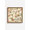Çiçek Ahşap Çerçeveli Tablo 42 x 42