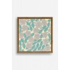 Çiçek Ahşap Çerçeveli Tablo 50 x 50