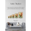 Çiçek Ahşap Çerçeveli Tablo 50 x 70