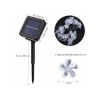 Çiçek Tasarımlı Solar 30 Led Bahçe