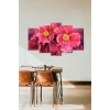 Çiçekler 5 Parçalı Mdf Tablo 60 x 100