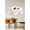 Çiçekler 5 Parçalı Mdf Tablo 60 x 100