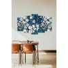 Çiçekler 5 Parçalı Mdf Tablo 60 x 100